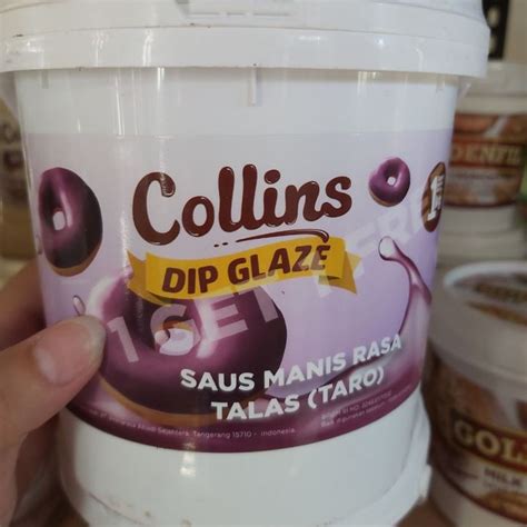 Collins Dip Glaze Taro Collins Talas Kg Collins Dip Glaze Taro