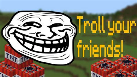 All 10 Ways To Troll Your Friends In MINECRAFT YouTube