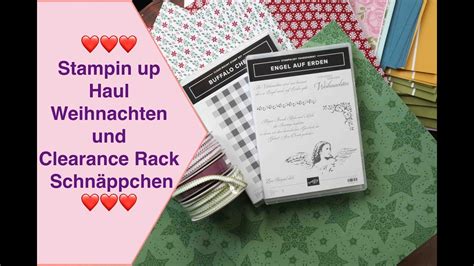 Stampin Up Haul Mini Weihnachten S Haul Stempel Buffalo Check Papier