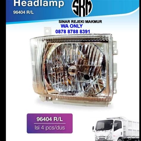 Jual Head Lamp Lampu Depan Cpu Isuzu Giga Fvz Elf Nmr Nmr