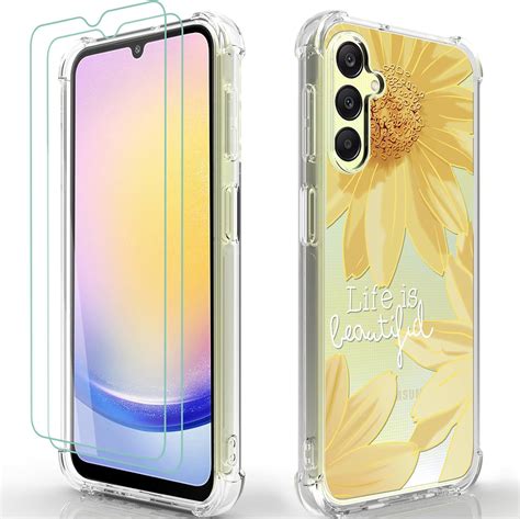 Amazon Osophter For Galaxy A G Case Women Girls Flower Floral