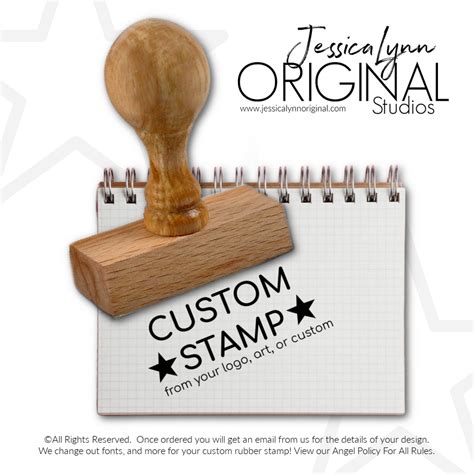 Custom Rubber Stamps — JessicaLynnOriginal.com