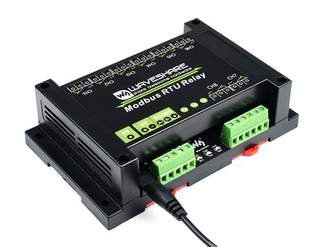 Modbus RTU RS485 8路繼電器模組 莓亞科技 官網