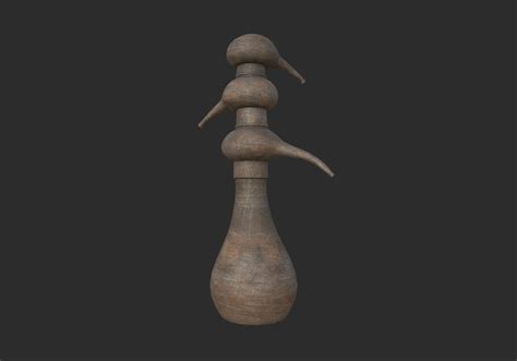 Old Clay Alembic 3d Model Turbosquid 1600206