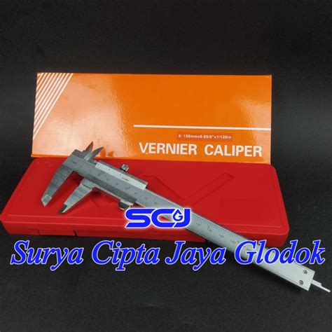 Jual Sigmat Manual Inch Caliper Vernier Jangka Sorong Mm Toki