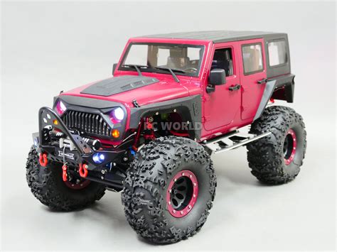 Custom RC Jeep Wrangler 2.2 Rock Crawler 8.4v Single Speed -RTR-