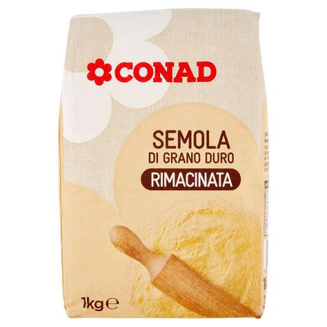 Semola Di Grano Duro Rimacinata Kg Conad Conad