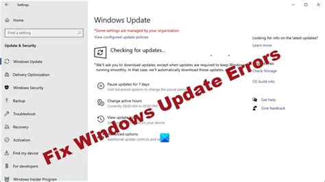 Windows Update Failed To Install Or Will Not Download In Windows 1110