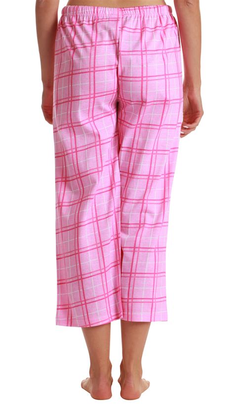 Just Love 100 Cotton Womens Capri Pajama Pants Sleepwear