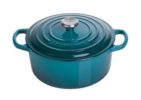 Le Creuset BRÄTER RUND SIGNATURE 24 CM DEEP TEAL 339 00