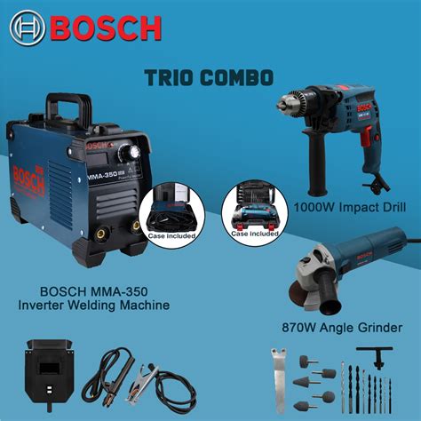 Trio Set Powerful Mma Welding Machine In Powerful Grinder