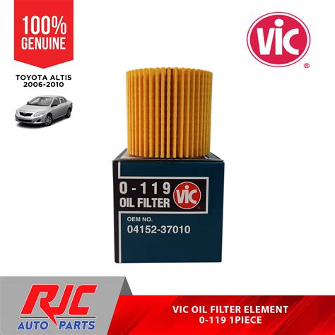 Vic Oil Filter For Toyota Altis Pc Lazada Ph