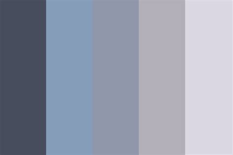 9 Striking Blue And Gray Color Palettes With Hex Codes