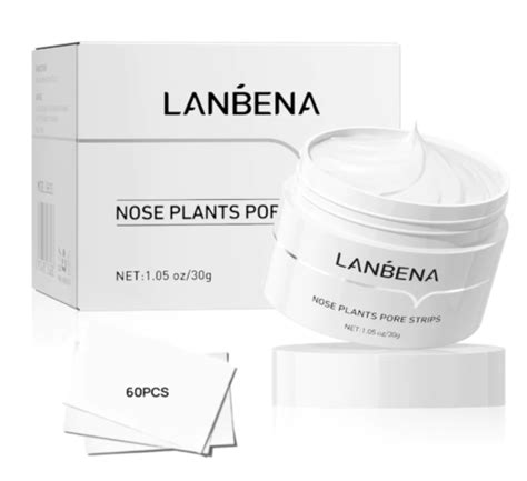 Lanbena Nose Plants Pore Strips Oz Sheets Blackhead Remover Ebay