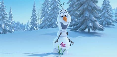 Olafs Guide To Being A Happy Snowman Oh My Disney Snowflake Song