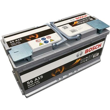 Bosch S A Autobatterie Agm Start Stop V Ah A Inkl Pfand