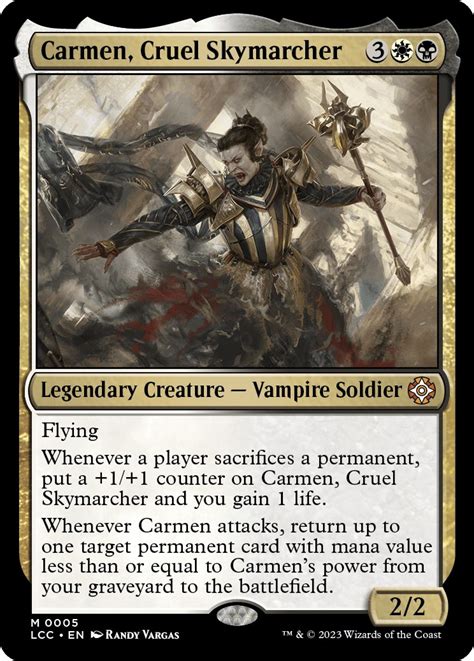 Carmen Cruel Skymarcher Commander The Lost Caverns Of Ixalan