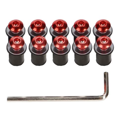 Aliexpress Buy 10pcs 5mm Universal Motorcycle Fairing Body Bolts