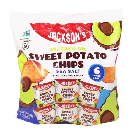 Jackson’s Honest Sweet Potato Chips Snack Pack at Natura Market