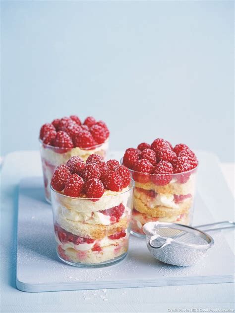 Trifles Aux Framboises Recette Verrine Sucr E Facile Recette