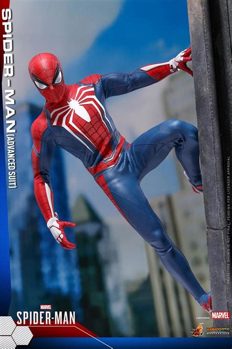 Marvels Spider Man Spider Man Advanced Suit 1 6 Scale Videogame Hot