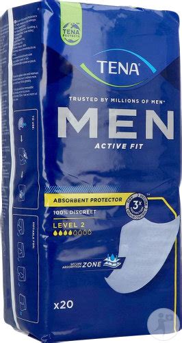 Tena Men Active Fit Verband Matig Urineverlies Level 2 20 Verbanden