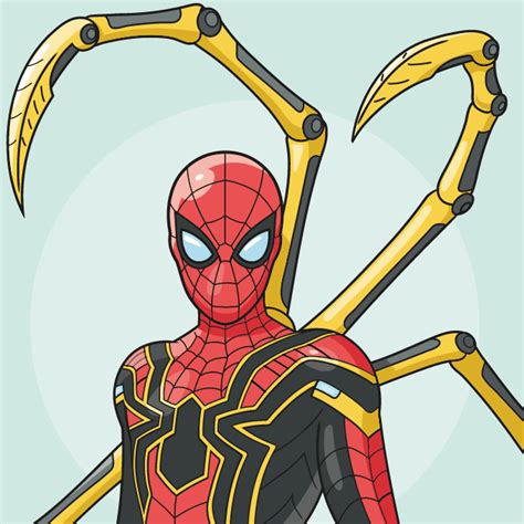 Iron Spider Man Avengers Cartoon Avengers Drawings Marvel Cartoons ...