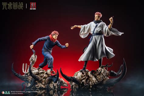 Jujutsu Kaisen Ryomen Sukuna Itadori Yuji Resin Statue Von