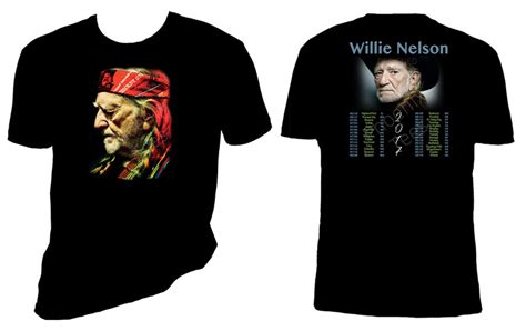 Willie Nelson 2017 Concert Tour T-Shirt - Phoenix Tees