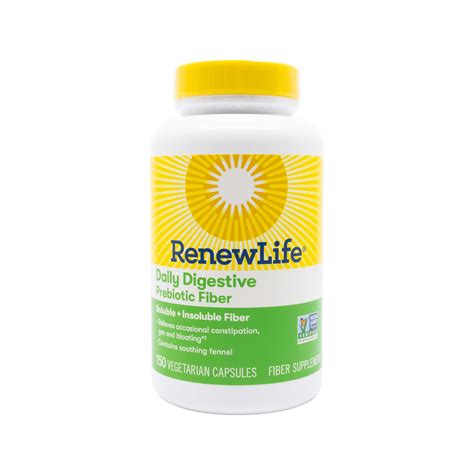 Renew Life Daily Digestive Organic Prebiotic Fiber The Healthy Place