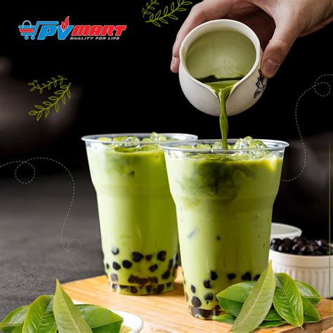 Trà Sữa Matcha PVMART Quality for Life