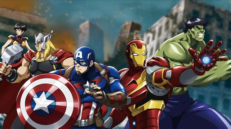 ‘Marvel’s Future Avengers’ Anime Series Is Coming To Marvel HQ | Marvel