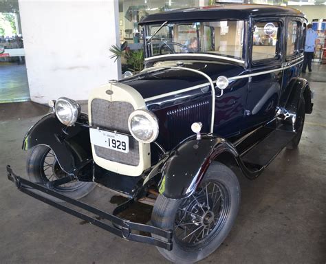 Registros Automotivos Do Cotidiano Ford Model A Town Sedan 1929