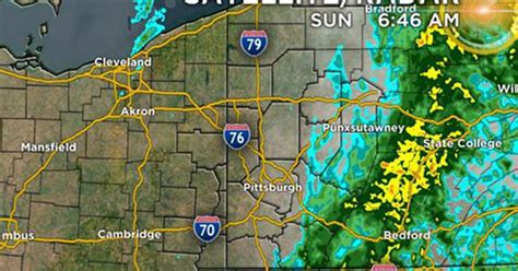 Pittsburgh Weather A Soggy Start With Rain Ending Cbs Pittsburgh