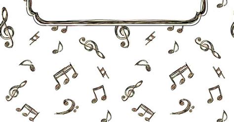 Free Printable Music Doodle Binder Cover Template Download The Cover