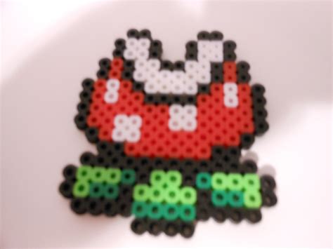 Mario Brothers Piranha Plant Perler Etsy