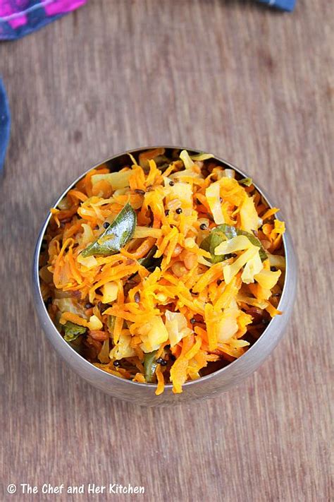 The Chef And Her Kitchen Cabbage Carrot Stir Fry Easy Side Dishes For Rice