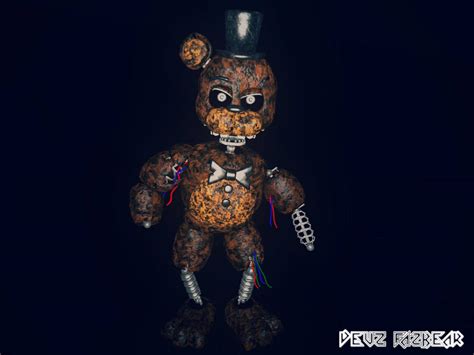 Ignited Freddy Model Test Tjoc Fnaf Sfm By Deuzfazbear On Deviantart