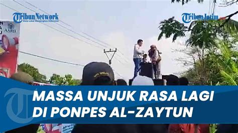 Kawal Ketat Galangan Kapal Massa Unjuk Rasa Geruduk Ponpes Al Zaytun