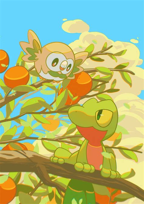 Pokemon All Grass Starters