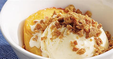 Roasted Peach Sundaes Recipe Eatingwell