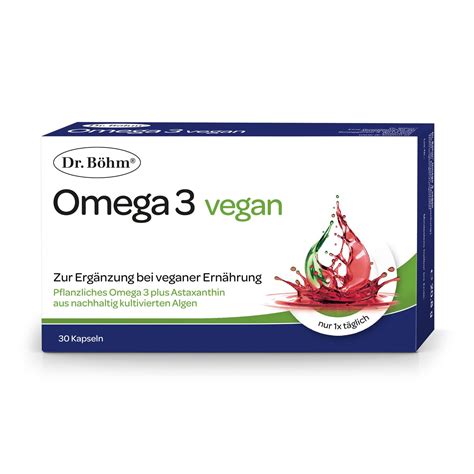 Dr B Hm Omega Vegan St Shop Apotheke