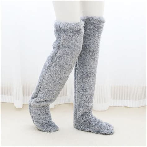 Snuggs Cozy Socks Snugglepaws Sock Slippers Snuggle Paws Thigh High