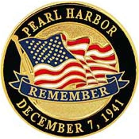 Remember Pearl Harbor Pin