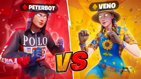 Peterbot Vs Veno ⚔️ Ft Fncs Winner Youtube