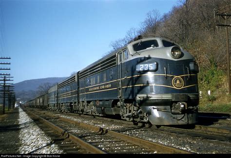 Baltimore And Ohio Railroad Steam And Electric Locomotive Di