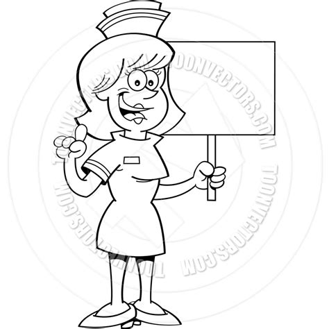 nurse clipart black  white    clipartmag