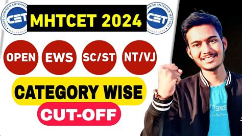 Mht Cet Cut Off Category Wise Open Ews St Sc Nt Vj Sbc Youtube