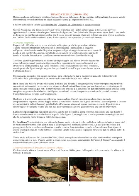 SOLUTION Arte Scuola Veneta E Romanticismo Studypool