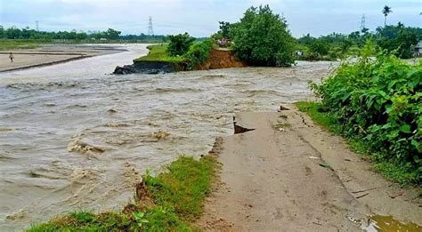 Assam Flood Kopili River Flowing Above Danger Level